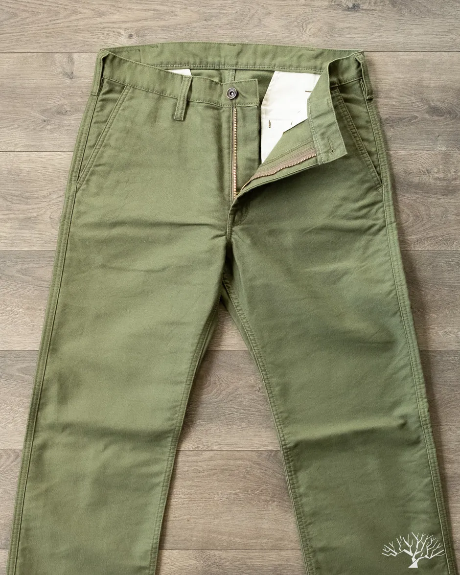 IH-720-OLV - 11oz Cotton Whipcord Work Pants - Olive